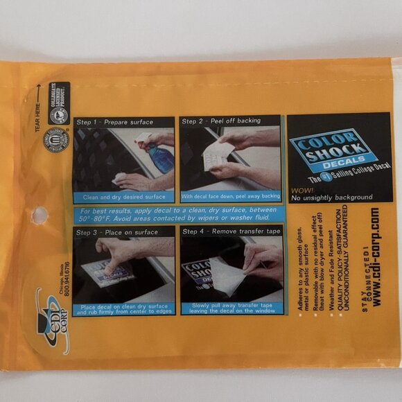 University of Louisiana LSU Tigers Grandparent Car Decal Color Shock USA 6.5 x 3 - Picture 6 of 10